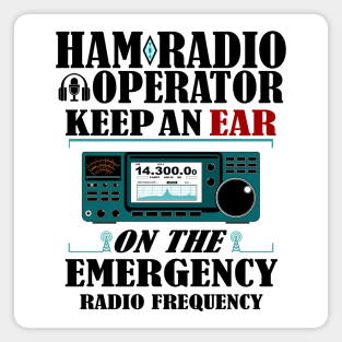 Ham Radio Operator Magnet